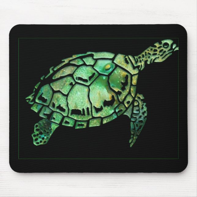 Mousepad Tartaruga de Hawksbill (Frente)