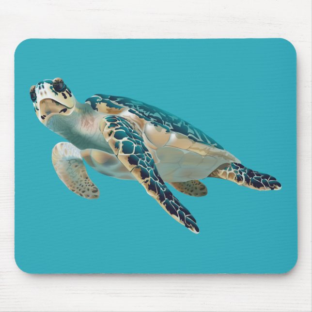Mousepad Tartaruga de mar (Frente)