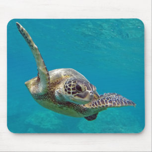 Mousepad Tartaruga de mar verde de Havaí - Honu