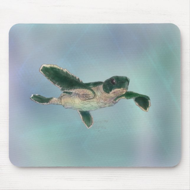 Mousepad Tartaruga-do-mar (Frente)