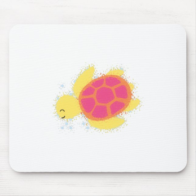 Mousepad Tartaruga do Mar Cento (Frente)