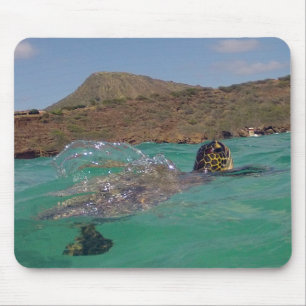 Mousepad Tartaruga do Mar Verde do Havaí