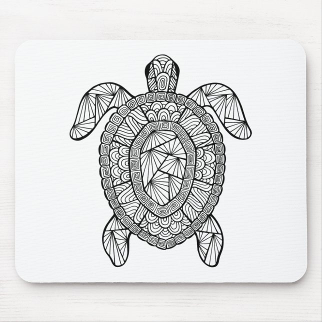 Mousepad Tartaruga inspirada (Frente)
