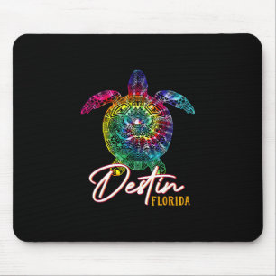 Mousepad Tartaruga Marinha Destin Tie Dye Flórida Família C