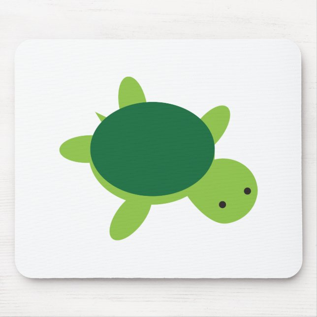 Mousepad Tartaruga Verde (Frente)
