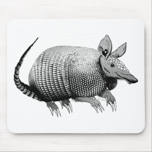 Mousepad Tatu de Texas - esmalte