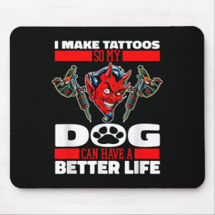 Mousepad Tatuador de Cachorro Tatuador - Tatuador Tatuador 