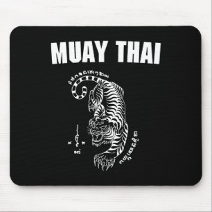 Mousepad Tatuagem de Arte Muay Thailand Sak Yant Tigre Kick