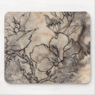 Mousepad Tatuagem Floral I