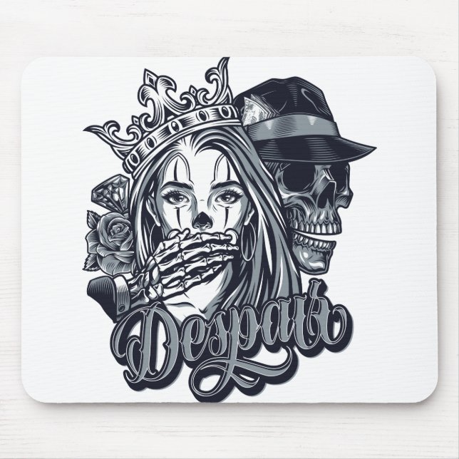 Mousepad Tatuagem no estilo chicano (Frente)