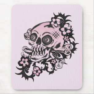 Mousepad Tatuagem Rosa