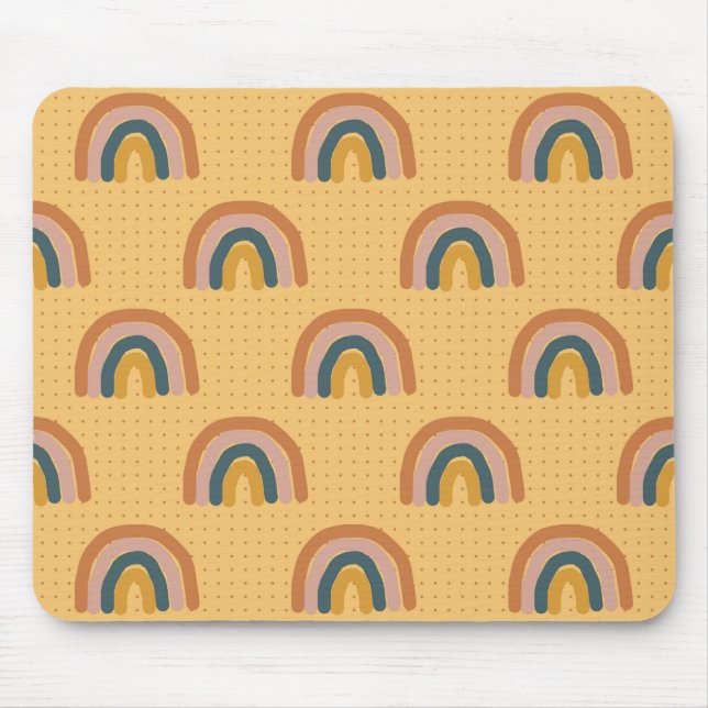 Mousepad Tatuagens de Flor Simples (Frente)