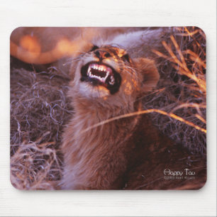Mousepad Tau Feliz, Filhote de Leão Sorridente