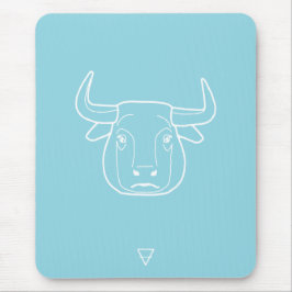 Mousepad Taurus Zodiac Sign -