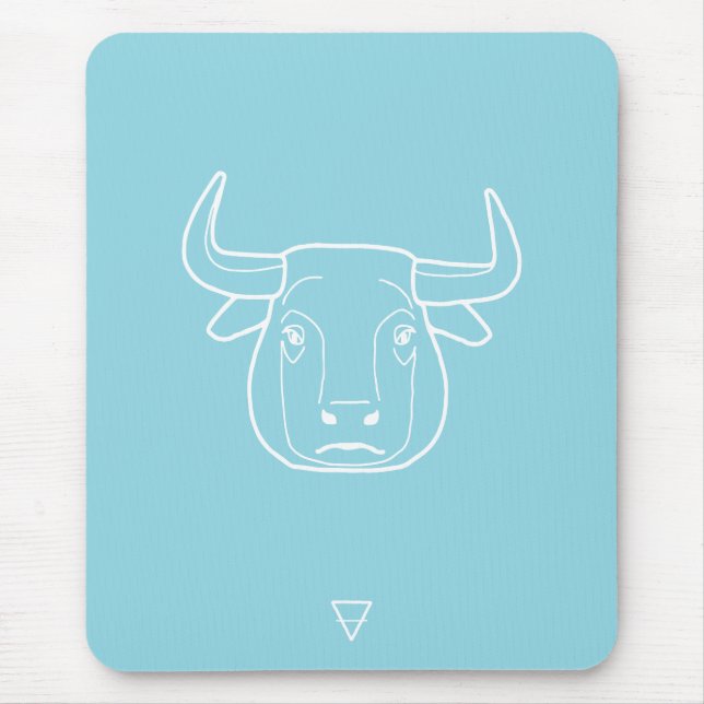 Mousepad Taurus Zodiac Sign - (Frente)