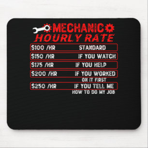 Mousepad Taxa Horária Mecânica - Mecânica