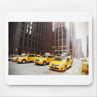 Mousepad táxis NYC em Nova Iorque