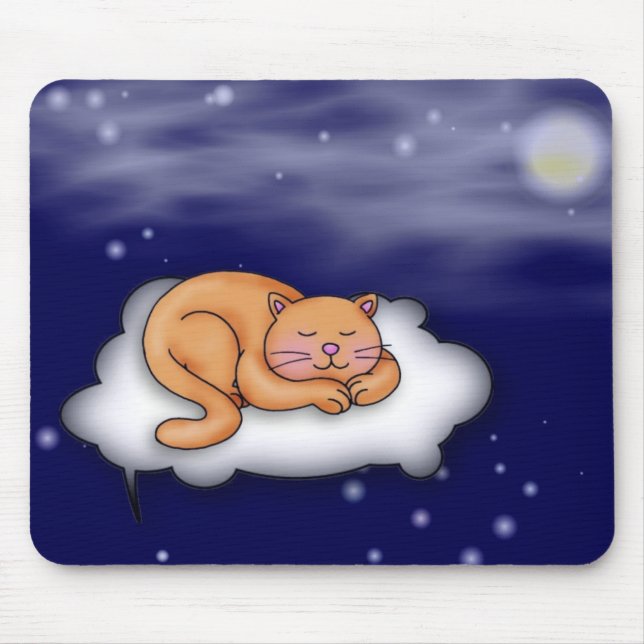 Mousepad TBA - Gatinho de dormir (Frente)