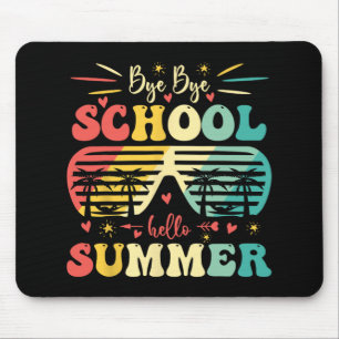 Mousepad Tchau Escola Olá Verão Feliz Dia Passado Da Escola
