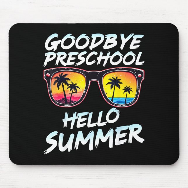 Mousepad Tchau Formatura Pré-Escolar Camiseta Professores C (Frente)