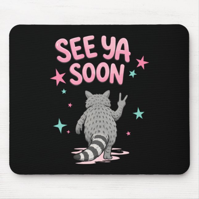 Mousepad Tchau por Enquanto (Frente)