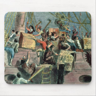 Mousepad Tea party de Boston, o 16 de dezembro de 1773
