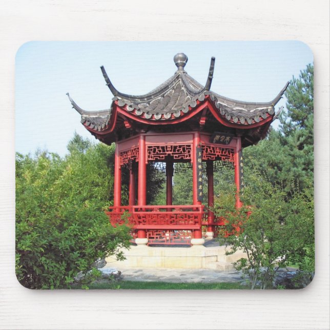 Mousepad Teahouse chinês (Frente)