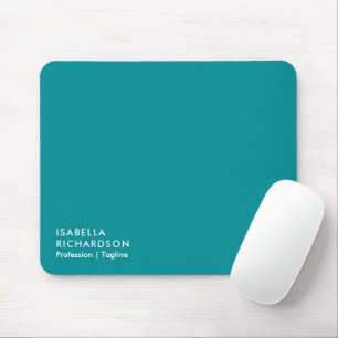 Mousepad Teal Elegante E Moderno