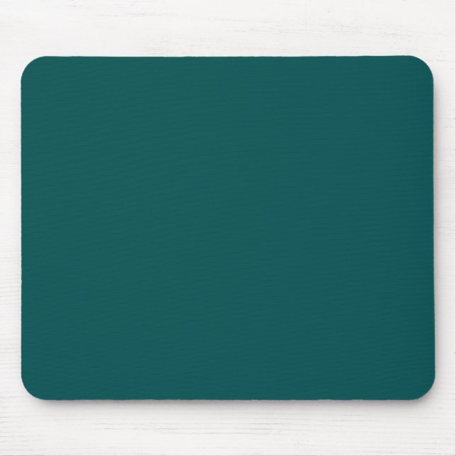 Mousepad  Teal escuro (cor sólida)  (Frente)