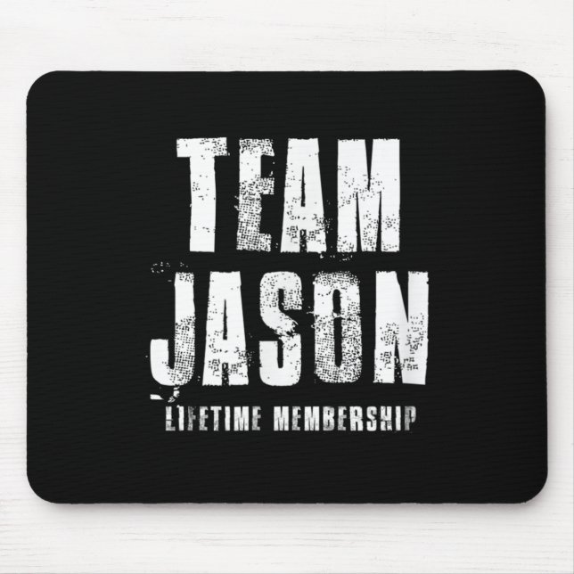 Mousepad Team Jason Motivational Insrational Proud Family  (Frente)