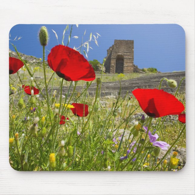 Mousepad Teatro antigo na Acrópole de Pérgamo (Frente)