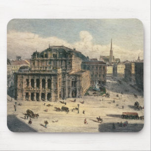 Mousepad Teatro da ópera do estado de Viena, c.1869