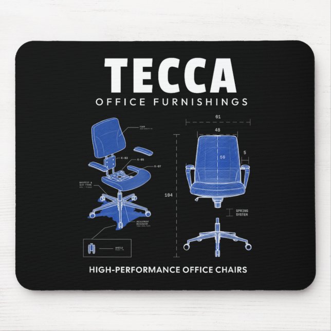Mousepad Tecca Office Furnishings - High Performance Office (Frente)