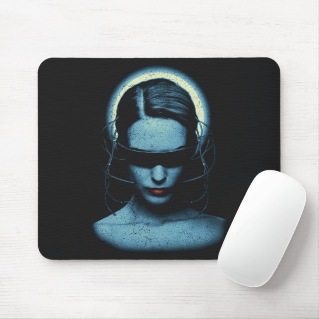Mousepad Technoir - Scifi Streetwear Desgin (Com mouse)