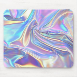 Mousepad Tecido Metálico Iridescente Brilhante, Roxo Dourad