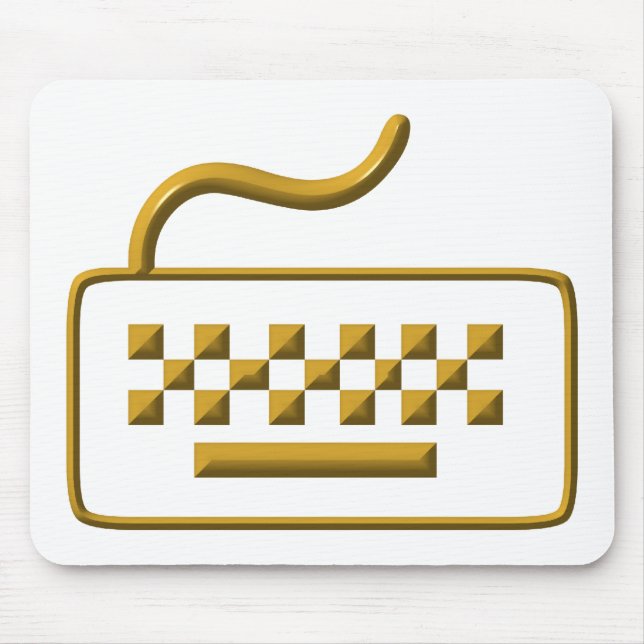 Mousepad Teclado do computador (Frente)