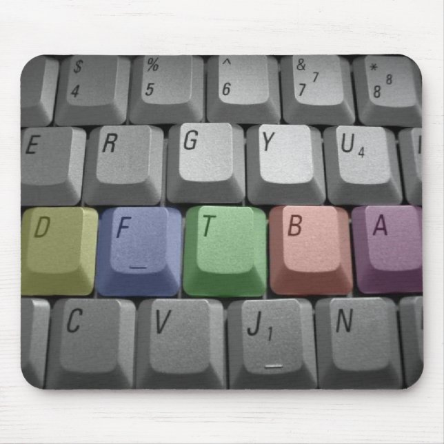 Mousepad Teclado/tapete do rato de DFTBA (Frente)