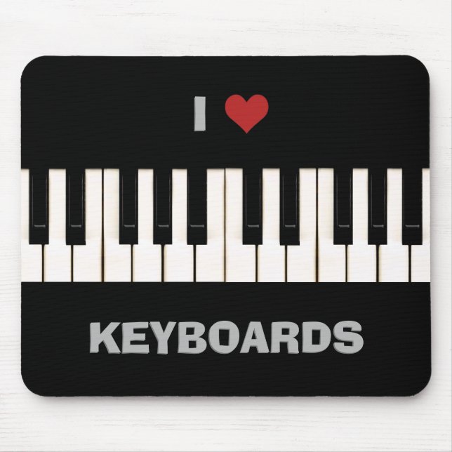 Mousepad Teclados (personalizáveis) (Frente)