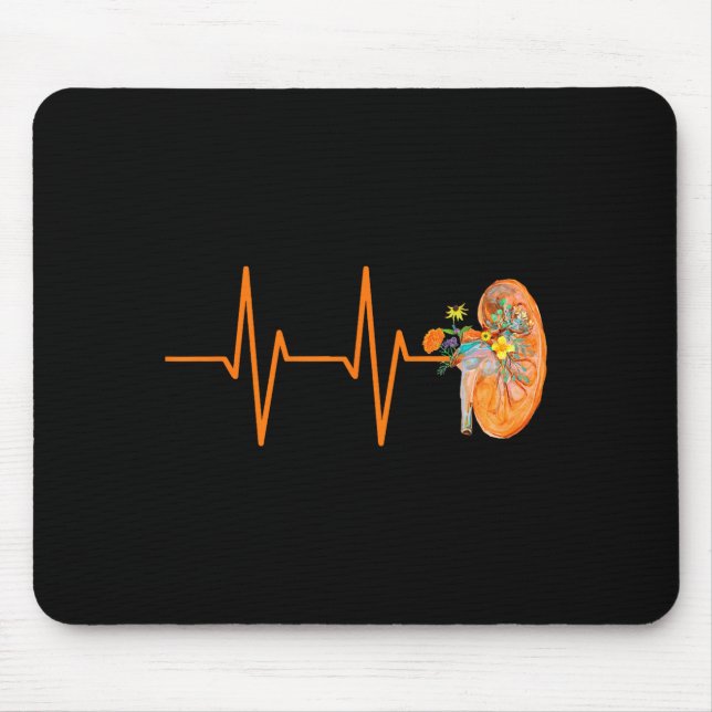 Mousepad Técnico de Diálise Enfermeira de Nefrologia Rim Ba (Frente)