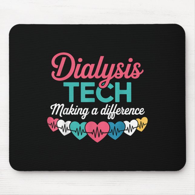 Mousepad Técnico de Diálise Fazendo Uma Diferença Técnico C (Frente)