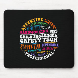 Mousepad Técnico de Segurança de Penger Infantil
