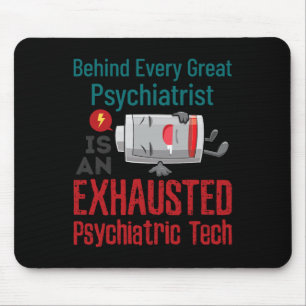 Mousepad Técnico Psiquiátrico Técnico de Saúde Mental Exaus