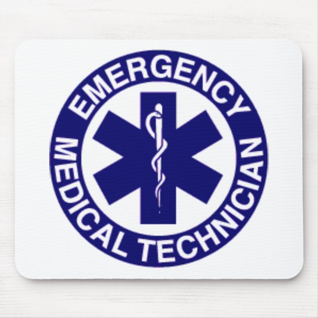 MOUSEPAD TÉCNICOS MÉDICOS EMT DA EMERGÊNCIA (Frente)