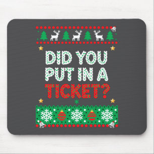 Mousepad Tecnologia da Informação Natal Divertido Computado