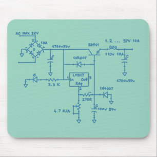 Mousepad tecnologia de esquema de circuito eletrônico gee