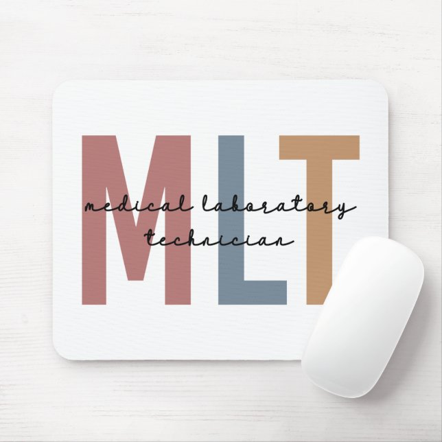Mousepad Tecnologia Médica do Laboratório Médico MLT (Com mouse)