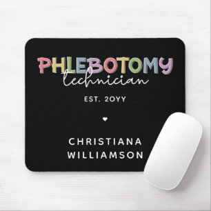 Mousepad Tecnologia PBT Phlebotomy do Técnico Personalizado