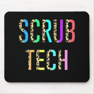 Mousepad Tecnologia Scrub Tech Surg Scrub Gift Engraçado