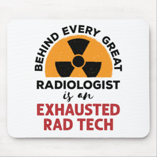 Mousepad Tecnólogo Radiológico Rad Tech Engraçado