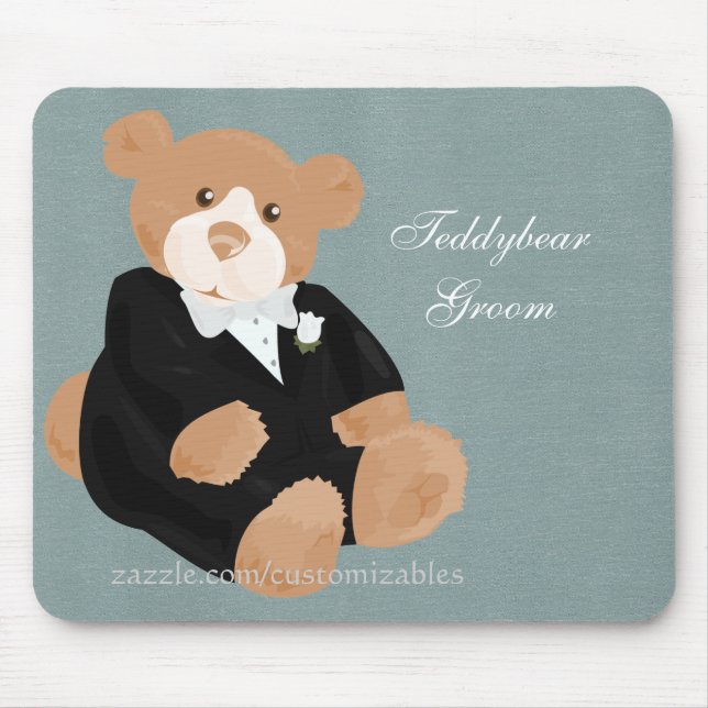 Mousepad Teddybear GroomMousepad (Frente)